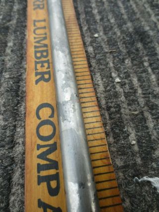 Vtg Lightning Rod Tip Solid Copper 12.  25 Barn Farm Weathervane Finial Worn Coat 3