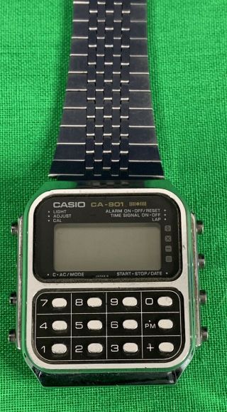 Vintage Casio Ca - 901 Calculator Watch,  Module 134,  Parts