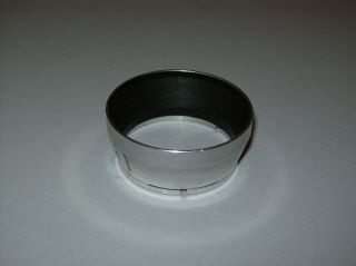 Vintage 42mm Metal Push On Lens Hood For 40.  5mm Lens Filter Rim -