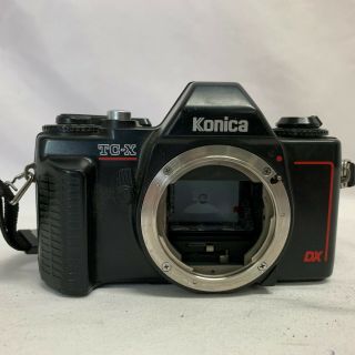 Konica Tc - X Dx Vintage Film Slr Camera - C1