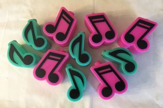Vtg String Light Covers Musical Notes For Birthday Summer Beach 16th Party