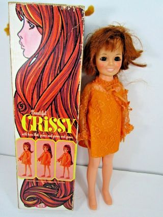 Vintage 1969 Ideal Crissy Hair Growing Doll 1960 
