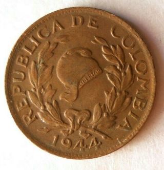 1944 Colombia 5 Centavos - Coin - - Premium Vintage Bin 5