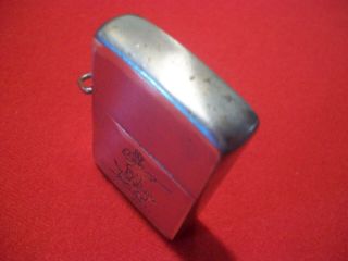 Vintage 1958 Zippo Loss Proof Town and Country Lighter 3