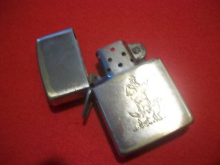 Vintage 1958 Zippo Loss Proof Town and Country Lighter 7