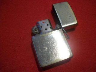 Vintage 1958 Zippo Loss Proof Town and Country Lighter 8