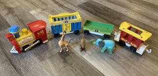 Vintage 1977 Fisher - Price Little People Circus Train 991