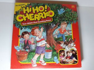Vintage Hi Ho Cherry - O Game By Golden 1992