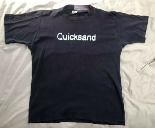 Vintage Rare Quicksand Band T - Shirt Manic Compression Slip