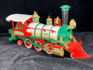 Vintage Bright Logger Bears Express G Scale Christmas Engine Train Part 1986