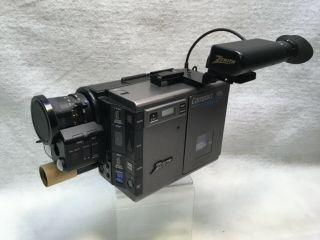 Vintage Zenith Movie Camcorder Vm6200 Vhs - C 1986