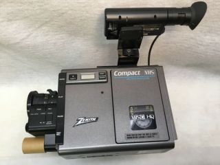 Vintage Zenith Movie Camcorder VM6200 VHS - C 1986 6