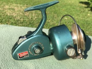 Vintage Heddon 284 Hi Speed Spinning Fishing Reel Made In Japan Read Info
