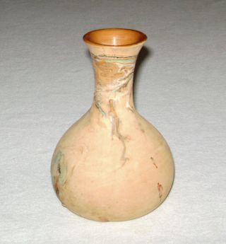 Vintage 1940 ' s Nemadji Pottery 119 Vase Badlands Clay Arrowhead Region 4