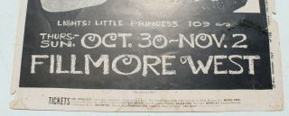 Vtg Fillmore Bill Graham Concert Poster 1st 1969 It ' s A Day (15 of 60) 4