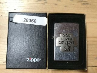 ZIPPO MARLBORO LIGHTER FROM USA OLD AND RARE VINTAGE SERIE COWBOYS 3