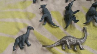 Vintage Marx Dinosaur Playset Set of 10 Dinosaurs 1960s 2