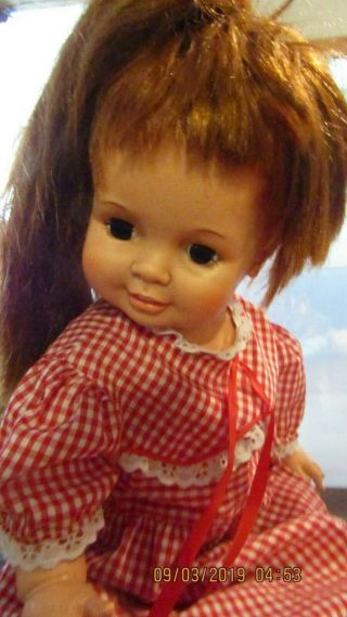 Vintage 1972 - 1973 Ideal Baby Crissy Doll 24 " With Growing Hair
