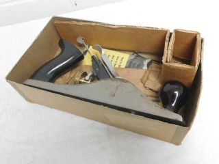 Vintage STANLEY BAILEY No 4 with tags hand plane 2
