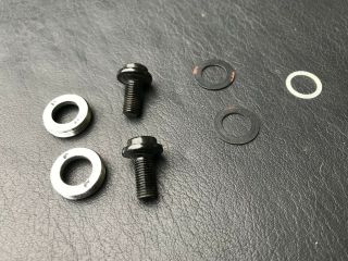 Vintage Shimano One Key Release Crank Arm Bolts Spacers Washers Set