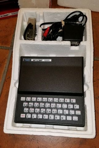 Vintage Timex Sinclair 1000 Computer & Accesories W/original Box.  Priced To Sell