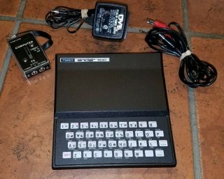 Vintage Timex Sinclair 1000 Computer & Accesories W/Original Box.  PRICED TO SELL 3