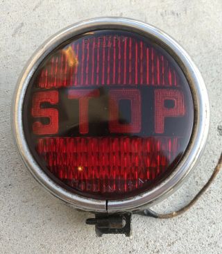 Vintage Do - Ray 280stop Light With Mount Chicago U.  S.  A.  Hot Rat Rod? Police