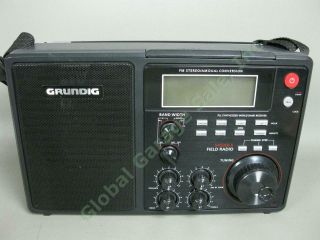 Vintage Grundig S450 DLX Deluxe AM FM Shortwave Portable Radio Stereo IWC 2