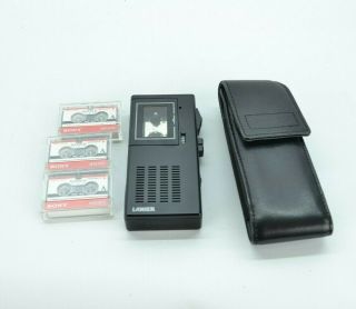Vintage Harris Lanier P - 150 Handheld Microcassette Recorder Case