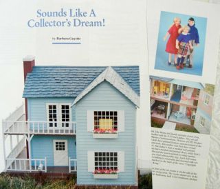 Rare History Article,  Pics - 1982 Craft Master " Sounds Like Home " Doll House