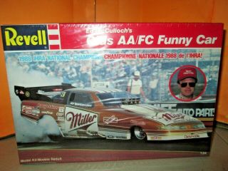 Vintage Revell Ed Mcculloch Olds Aa/fc Funny Car Model Kit 7122 1:24