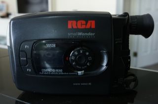 Vintage Video Camera Rca Cc634 Small Wonder Vhs - C Camcorder,