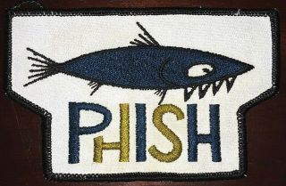 Rare Vintage Phish Patch - Iron - On Backing Measures 4 " X 2.  5 "