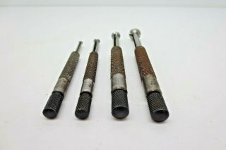 Vintage Starrett No.  S 831 E Set of 4 Small Hole Gages 3