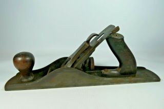 Old Vintage STANLEY BAILEY NO 5 Smoothing Plane U.  S.  PAT 4