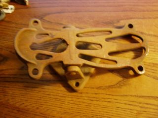 Vintage Cast Iron Foot Pedal Rat Rod / Hot Rod /old Sewing Machine Steampunk