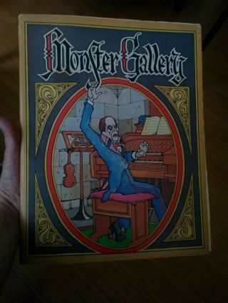 1973 Vintage Monster Gallery Troubador Press Coloring Book
