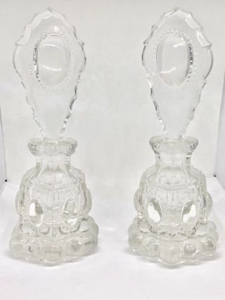 Vintage Glass Perfume Bottles / Decanters - Flawless - Set