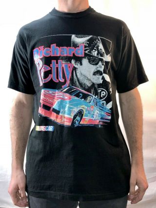 Vintage 1992 Richard Petty The King Shirt 90s Nascar Racing Usa Size L