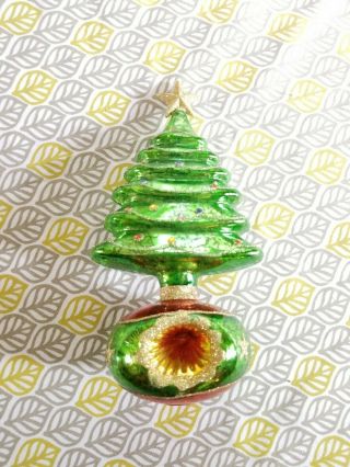 Vintage Shiny Brite Christmas Tree Topper