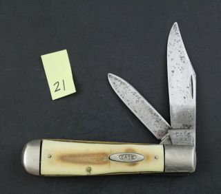 Case Xx 1940 - 1964,  3299 1/2,  Uneven Jack Vintage Pocket Knife 21
