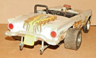 1979 BUILD 1/16? Scale 1957 Ford Funny Car? Dragster BUILT Plastic Model Car 5