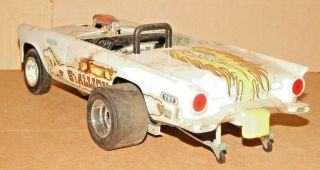 1979 BUILD 1/16? Scale 1957 Ford Funny Car? Dragster BUILT Plastic Model Car 6