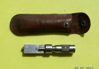 Vintage Browne & Sharpe Continental Can Co.  Can Seam Micrometer - - L@@k