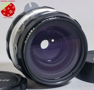 ●near Vintage Nikon Lens Nikkor - H Auto 28mm F3.  5 Non - Ai Mf Wide From Japan●