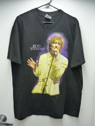 Vintage Rod Stewart 1994 A Night To Remember Concert Tour T - Shirt Xl