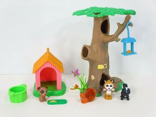 Littlest Pet Shop Chirpy Tree Friends Woodsy Home Lps Vtg Kenner