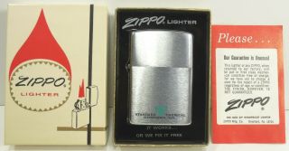 Mib Vintage 1973 Advertising Zippo Lighter Standard T Chemical Company