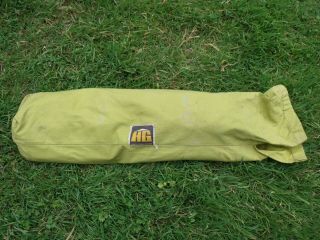 Vtg Hawley Goodall 1 man Tent 70s camping Retro canvas 60s old Ridge Nuts in May 6