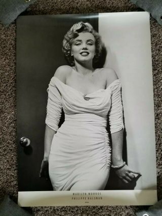 Marilyn Monroe Vintage 28x20 Philippe Halsman Poster